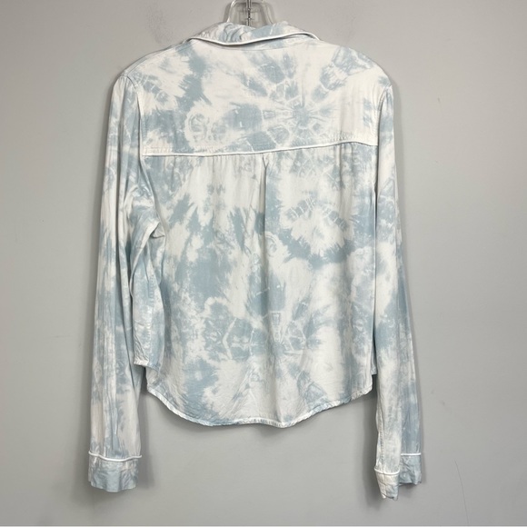 RAILS Kellen Tie Dye Pajama Top S Long Sleeve Button Front Small - Picture 8 of 15